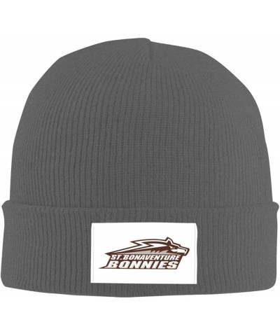 St Bonaventure University Stretch Beanie Knit Hat for Men Women Winter Fall Spring Warm Cap Deep Heather $11.99 Skullies & Be...