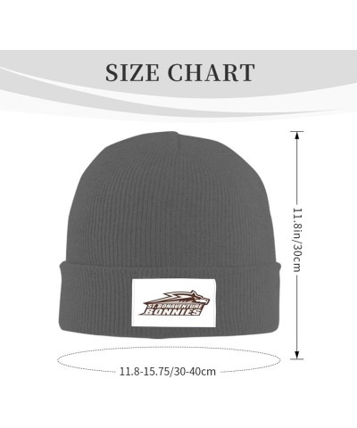 St Bonaventure University Stretch Beanie Knit Hat for Men Women Winter Fall Spring Warm Cap Deep Heather $11.99 Skullies & Be...