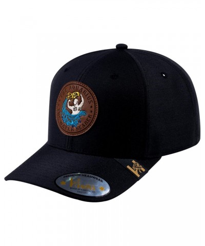 V2 Embroidered and Laser-Engraved Aquarius Zodiac (January 20 - February 18) - 6 Panel Baseball Cap - Black/Black $27.99 Base...