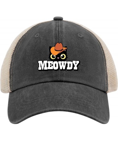 Meowdy Golf hat Fishing Hats AllBlack Fishing hat Gifts for Men Golf Hats Allblack $10.58 Bucket Hats