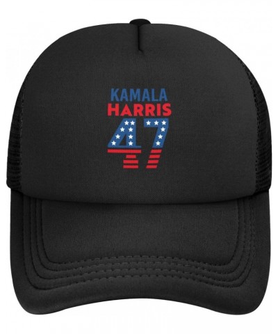 Kamala Harris 47 th President USA America 2024 Election Baseball Cap Adjustable Casual Mesh Hats Duck Tongue Hat for Men Wome...