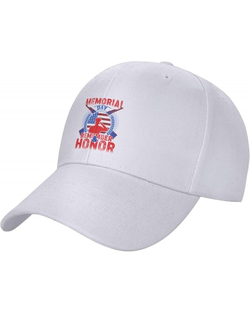 Memorial Day Baseball Cap Women Men Hat Truck Driver Baseball Caps Adjustable Dad Hats White $14.05 Baseball Caps