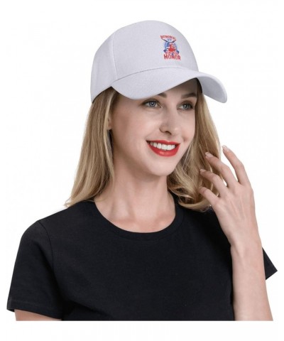 Memorial Day Baseball Cap Women Men Hat Truck Driver Baseball Caps Adjustable Dad Hats White $14.05 Baseball Caps