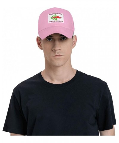 Flag of Sakhalin and Kuril Ainu Baseball Cap for Men Women Dad Hat Classic Adjustable Golf Hats Pink $10.28 Baseball Caps