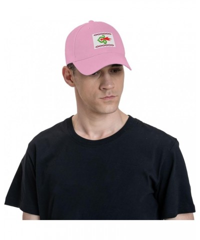 Flag of Sakhalin and Kuril Ainu Baseball Cap for Men Women Dad Hat Classic Adjustable Golf Hats Pink $10.28 Baseball Caps