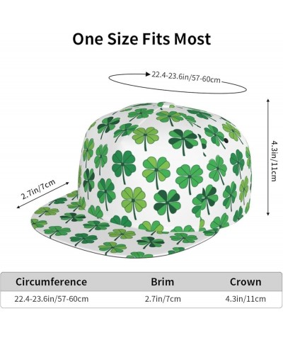 St. Patrick's Day Baseball Cap, Flat Brim Trucker Hat, Buckle Adjustable St. Patrick's Day3 $11.59 Baseball Caps