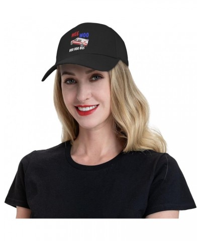 Wee Woo Ambulance Amr Funny EMS EMT Paramedic Baseball Cap Black $12.31 Baseball Caps