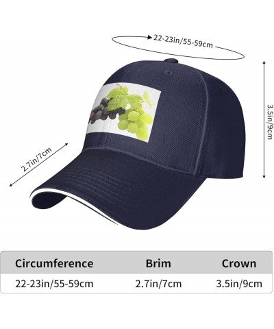 Design Name Picture Casual Fashion Baseball Cap Black : Comfortable, Light Navy Blue $13.60 Baseball Caps