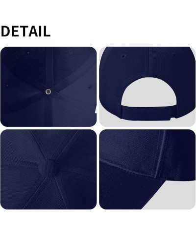 Design Name Picture Casual Fashion Baseball Cap Black : Comfortable, Light Navy Blue $13.60 Baseball Caps