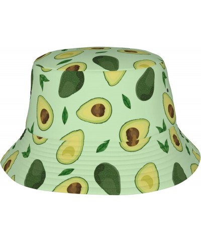 Bucket Hat Fashion Lightweight Outdoor Funny Fisherman Hat Summer Beach Cap for Travel Vacation Avocado $11.69 Sun Hats