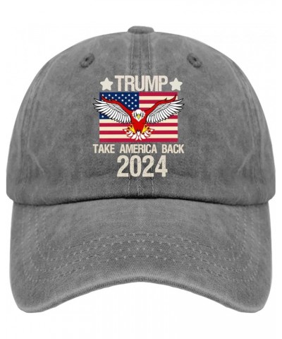 Hats for Women Baseball Cap Trump Tennis Hats for Women's Fashion Caps Adjustable Trumps 2024 Baseball Cap Women Pigment Gray...