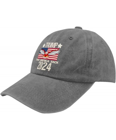 Hats for Women Baseball Cap Trump Tennis Hats for Women's Fashion Caps Adjustable Trumps 2024 Baseball Cap Women Pigment Gray...