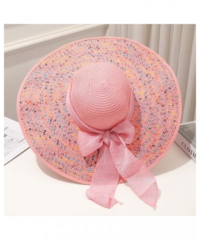 Women's Church Fascinator Bridal Tea Party Wedding Hat Hats for Men Outdoors Pink-3 $8.51 Sun Hats