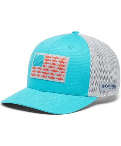 Men's HAT files Ocean Teal/Inshore Slam Flag $21.04 Baseball Caps