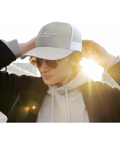 Trucker Hat Baseball Cap Dream Believe Achieve B Cotton Dad Hats for Men & Women Heather Khaki White $14.81 Baseball Caps