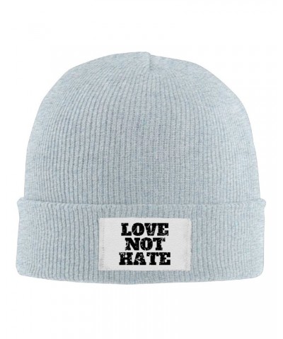 Winter Love NOT Hate Beanie Knit Hat Apparel $17.69 Skullies & Beanies