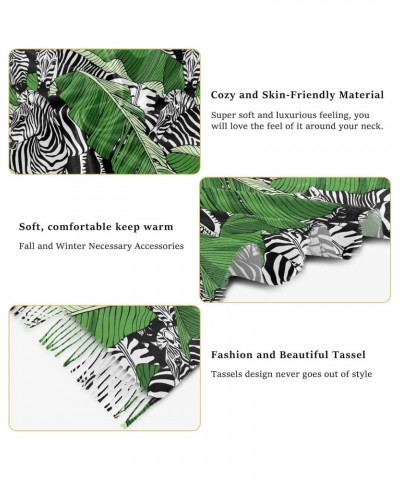 Scarf Pashmina Shawls and Wraps,Zebra Animals Pattern Super Soft Scarfs for Women for Evening Dress Bridesmaid Wedding Bridal...