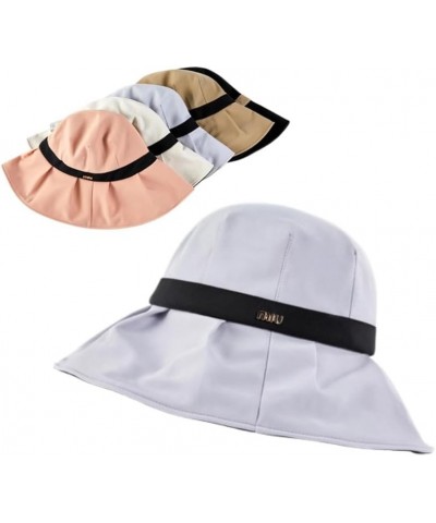 UV Protection Wide Brim Sun Visor Hats for Women Roll-Up Packable Foldable Travel Bucket Hat Summer Beach Hat Grey $10.56 Sun...