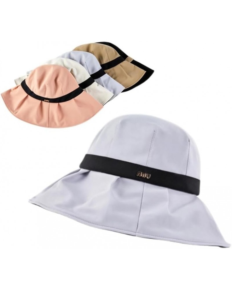 UV Protection Wide Brim Sun Visor Hats for Women Roll-Up Packable Foldable Travel Bucket Hat Summer Beach Hat Grey $10.56 Sun...