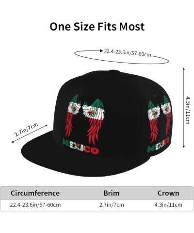 Mexico Flag Baseball Cap Hip-hop Hat Wings Mexico Flag $13.19 Baseball Caps