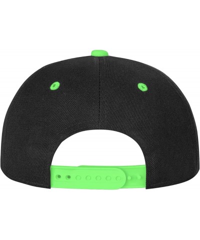 Handsome Tiger Baseball Cap for Men Women Snapback Hat Adjustable Flat Bill Hats Green $11.87 Baseball Caps