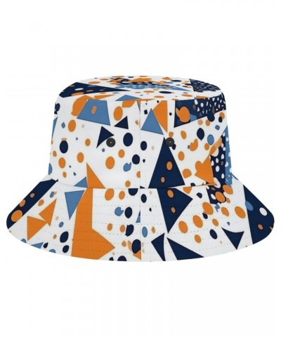 Colored Triangles Bucket Hats for Men Women Packable Travel Beach Sun Hat Outdoor Fisherman Caps for Casual Trips $13.72 Buck...