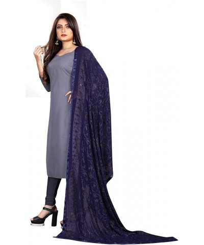 Women's Chiffon Scarf Shawls & Wraps for Evening Dress, Wedding & Special Occasion, Beach Swimsuit Cover-Up Blue $14.40 Scarves