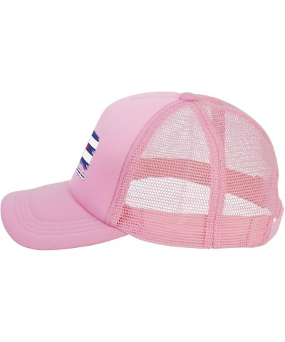 Vintage Cuba Cuban Flag Baseball Cap Men Women Solid Mesh Pink $10.91 Baseball Caps