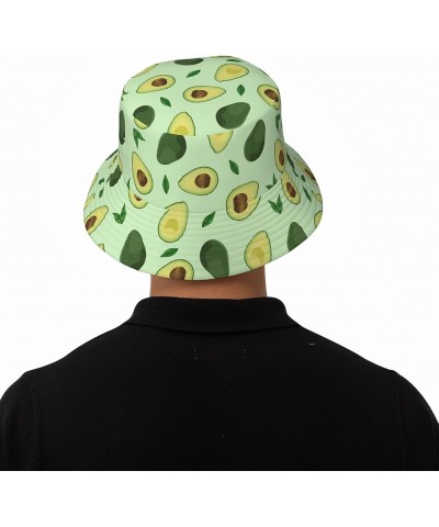 Bucket Hat Fashion Lightweight Outdoor Funny Fisherman Hat Summer Beach Cap for Travel Vacation Avocado $11.69 Sun Hats