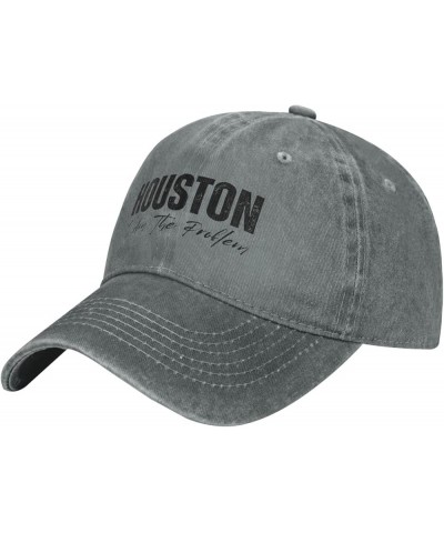 Houston I Am The Problem Hat for Men Women Dad Trucker Hats Funny Baseball Cap Gray $9.01 Baseball Caps