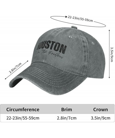 Houston I Am The Problem Hat for Men Women Dad Trucker Hats Funny Baseball Cap Gray $9.01 Baseball Caps