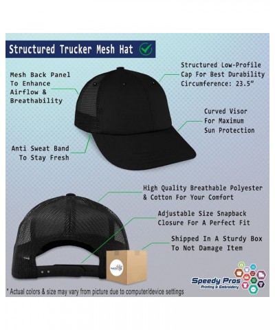 Custom Trucker Hat Baseball Cap Beach Bum Style B Ocean Dad Hats for Men & Women Black Design Only $14.10 Baseball Caps