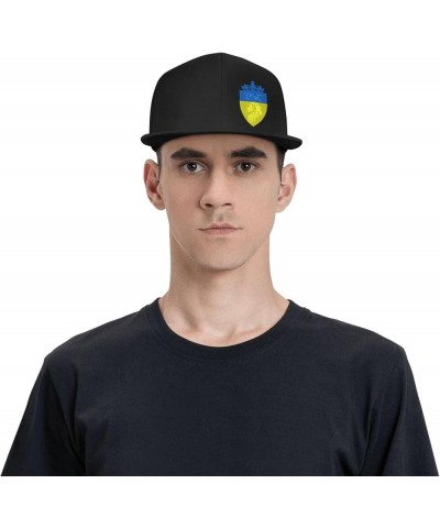 Snapback Baseball Cap King Crown Lion Ukraine Flag Classic Black $9.44 Baseball Caps