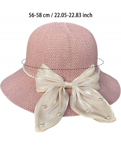 Knitted Sunhat Women Breathable Foldable Cutout Bow Tie Summer 2023 Fashionable Womens Sun Hats Shade Hats Floppy Yellow $10....