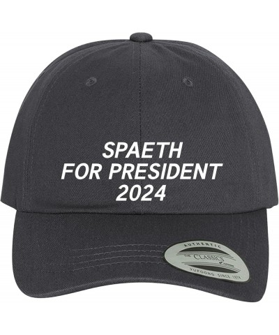 Spaeth for President 2024 - Comfortable Dad Hat Baseball Cap Dark Grey $19.85 Baseball Caps