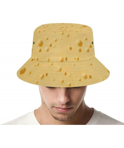 Food Golden Corn Bucket Hats Unisex Washed Cotton Lightweight Outdoor Summer Beach Sun Hats Men Women Bucket Hat for Travel F...