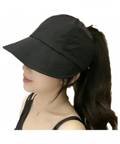 Women's Wide Brim Sun Hat, Protection and Hollow Top for Outdoor Activities - Stylish Functional Hat Women L $16.11 Sun Hats