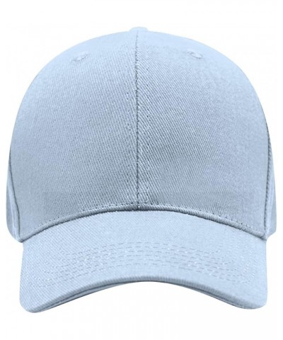 Mens and Womens Summer Fashion Casual Sunscreen Baseball Caps Cap Hats Beach Hut Sky Blue 4 $8.14 Sun Hats