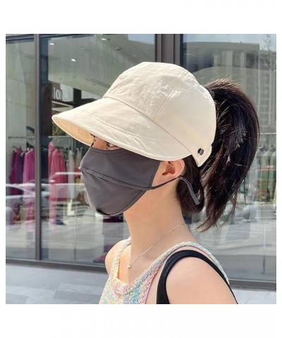 Women's Wide Brim Sun Hat, Protection and Hollow Top for Outdoor Activities - Stylish Functional Hat Women L $16.11 Sun Hats