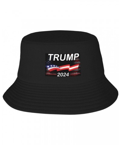 Donald Trump 2024 Stay Cool and Stylish with Our Trendy Bucket Hats - Perfect for Summer Fun and Outdoor Adventures Black $12...