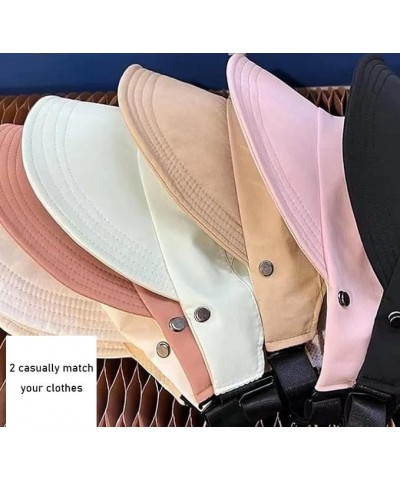 Women's Wide Brim Sun Hat, Protection and Hollow Top for Outdoor Activities - Stylish Functional Hat Women L $16.11 Sun Hats