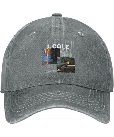 J.Coles Baseball Cap Denim Hat Outdoor Adjustable Classic Unisex Washed Cotton Soft Cap Black Gray $9.10 Baseball Caps