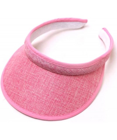 Kids Sun Visor Hat Adjustable Athletic Sports Hat Ponytail-Sport Hats for Girls 2-8 Years Old D $6.42 Newsboy Caps