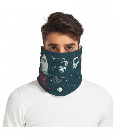 Men's Cold Weather Neck Gaiter, Cotton Velvet Lining Gaiter Mask, Neck Warmer Multi 12 $11.39 Scarves