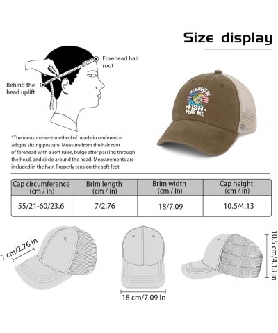 Men Want Me Fish Fear Me Hats for Men Baseball Caps Soft Washed Hiking Hats Cotton Pigment Khaki02 $10.59 Baseball Caps