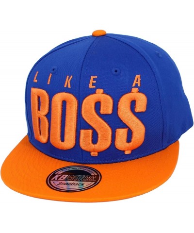 Like A BOSS Savage Marijuana Leaf Weed King City Urban Embroidered Fashion Snapback Hat Adjustable Baseball Cap Men Women Roy...