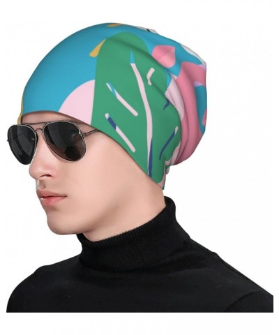 Flamingos Knitted Hat Women Beanie Winter Warm Beanies Men Casual Skullies Outdoor Flamingos3 $9.35 Skullies & Beanies