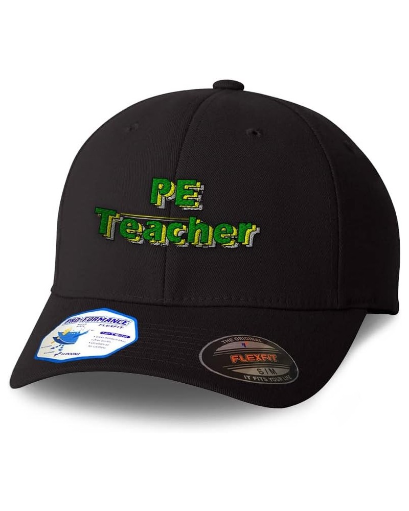 Flexfit Hats for Men & Women Pe Teacher Polyester Dad Hat Baseball Cap Black Design Only $19.43 Baseball Caps