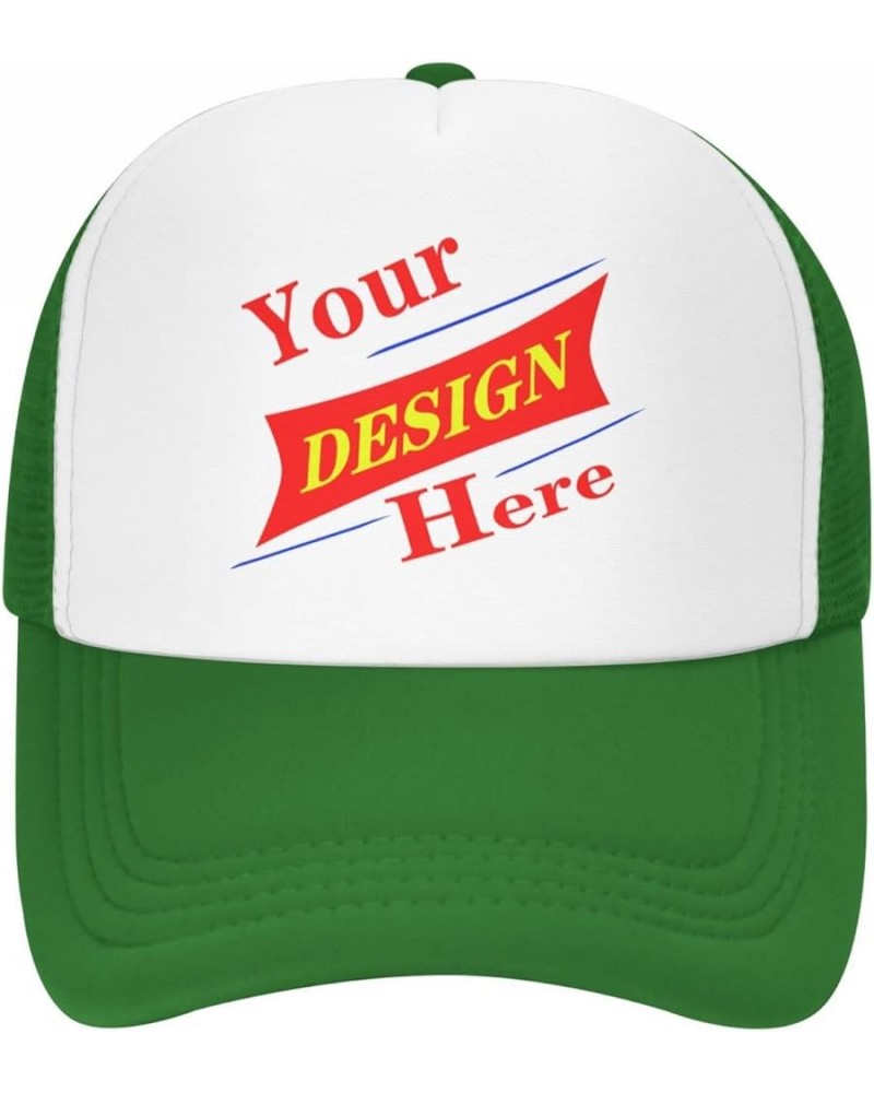 Custom Caps Your Custom Here,Custom Picture Hats,Custom Hat Design Your Own Classic Mens Womens Personalized Baseball Cap Gre...