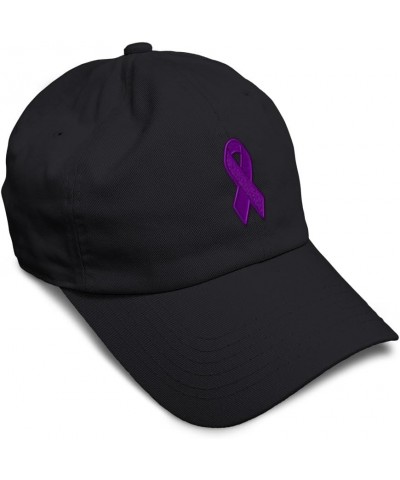 Soft Baseball Cap Cancer Support Symbol G Cotton Dad Hats for Men & Women Black $16.23 Baseball Caps